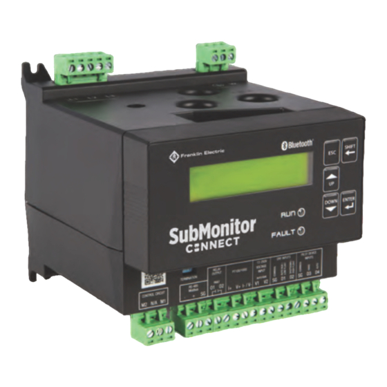 FRANKLIN ELECTRIC SUBMONITOR CONNECT SERIES INSTALLATION AND OPERATION
