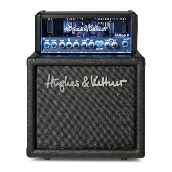 Hughes & Kettner TubeMeister 18 Series Service Documents