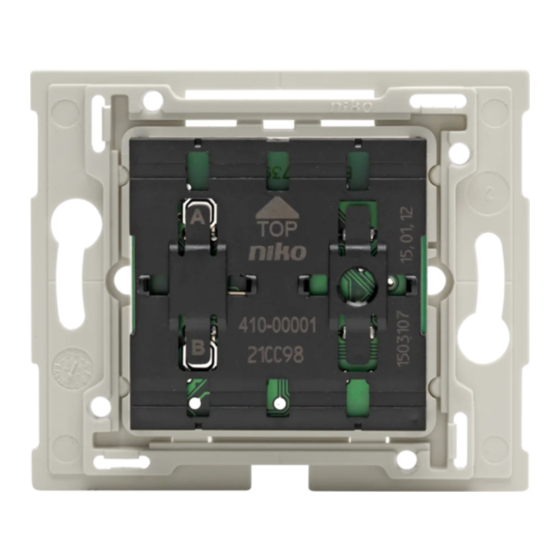 Niko 410-00001 Manual