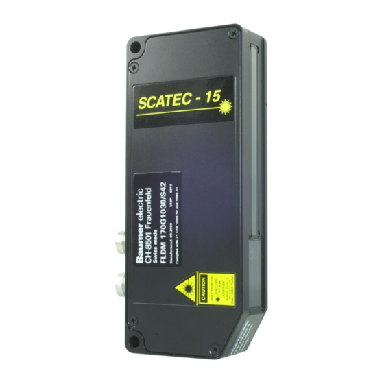 Baumer Scatec-10 User Manual