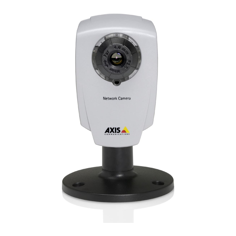 Axis 207 Specifications