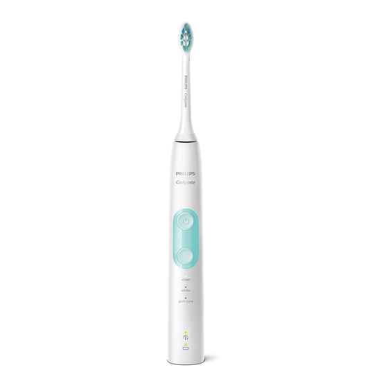 Philips Colgate SonicPro 50 Manual