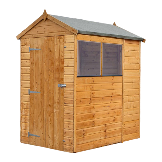 Mercia Garden Products 01DTSHRAX0604SDFW-V1 Manuals