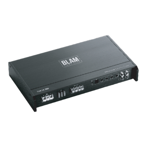 BLAM Live LA 500 Manuals