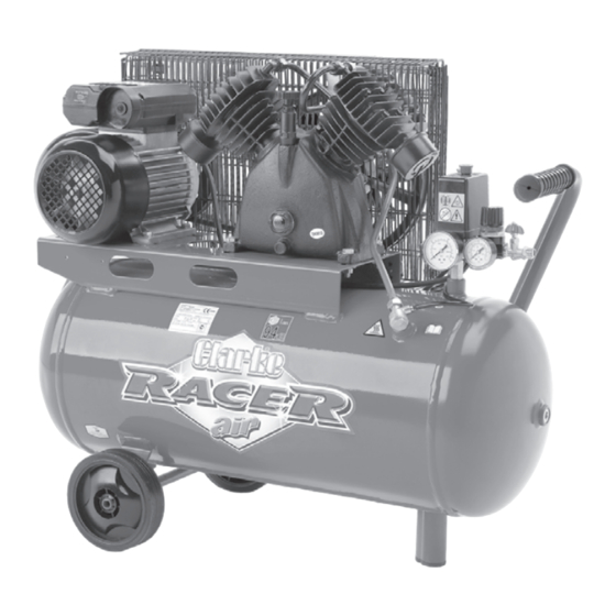 Clarke RACER 55 Operation & Maintenance Instructions Manual