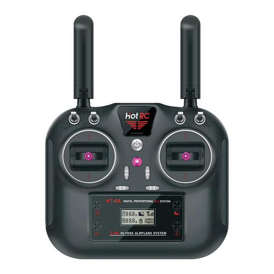 Hobby Model Technology HT-8A Quick Start Manual