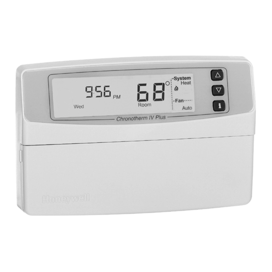 Honeywell T8665A1002 - Digital Thermostat, 3h Manuals