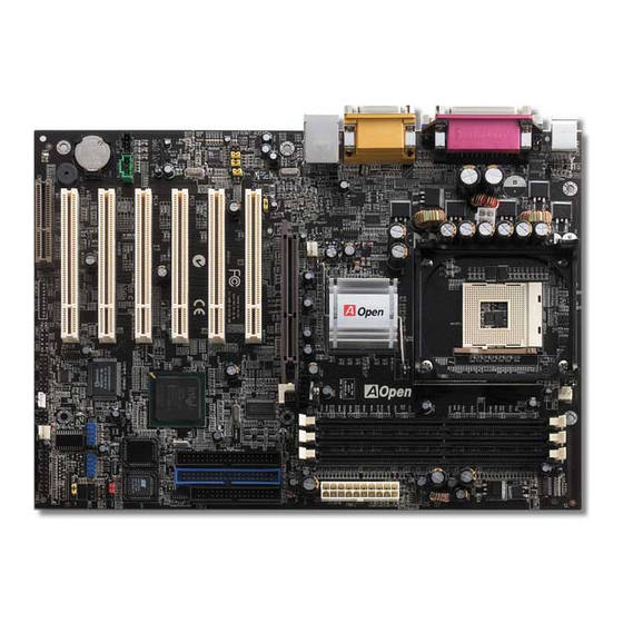 AOpen AX4GR Online Manual