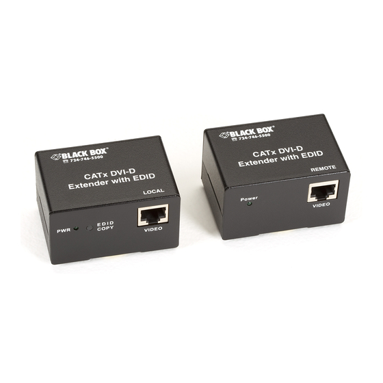 Black Box ACS2001A-R3 User Manual