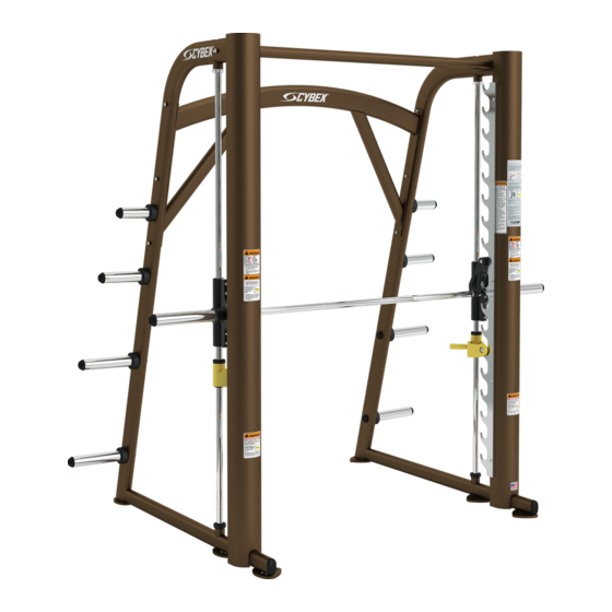 CYBEX Plate Loaded 16120 Smith Press Owner's Manual