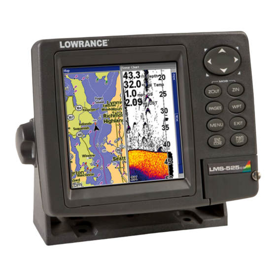 Lowrance LMS-520C Manuals