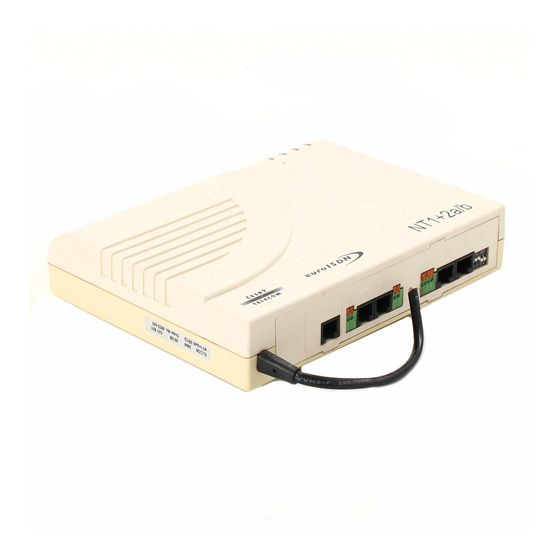Elcon NT1+2a/b User Manual