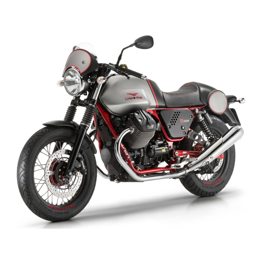 MOTO GUZZI V7 III Racer Manual