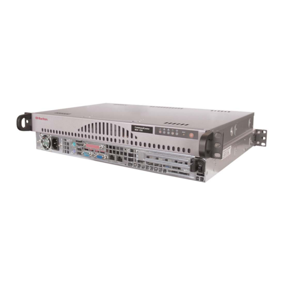 Raritan CC-NOC Quick Installation And Setup Manual