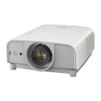 Sanyo LNS-W10 - Wide-angle Zoom Lens Replacement Procedure