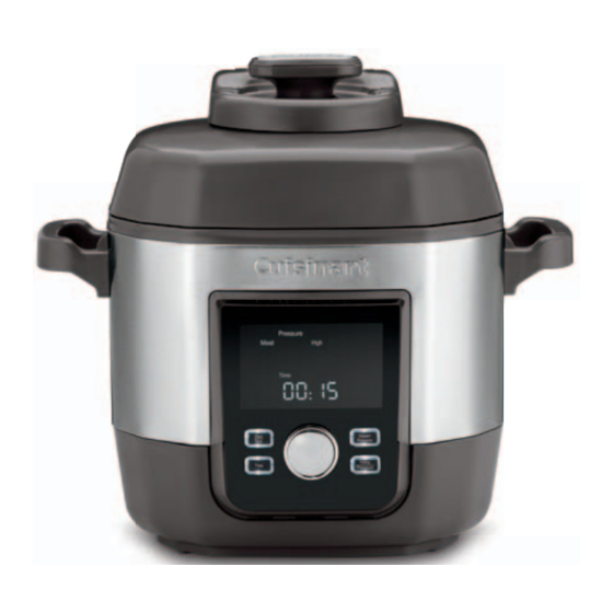 Cuisinart Electric Pressure Cooker Beep When Plug In No Instruction In  Manual