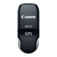 Canon GP-E1 User Manual