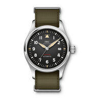 Iwc PILOT’ S WATCH AUTOMATIC Operating Instructions Manual