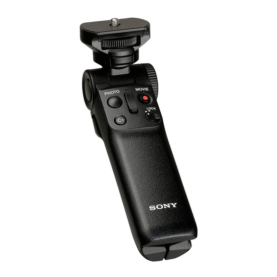 Sony GP-VPT2BT Help Manual