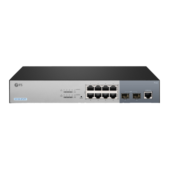 FS STP Series Configuration Manual
