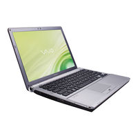 Sony VGNSR599GDB User Manual