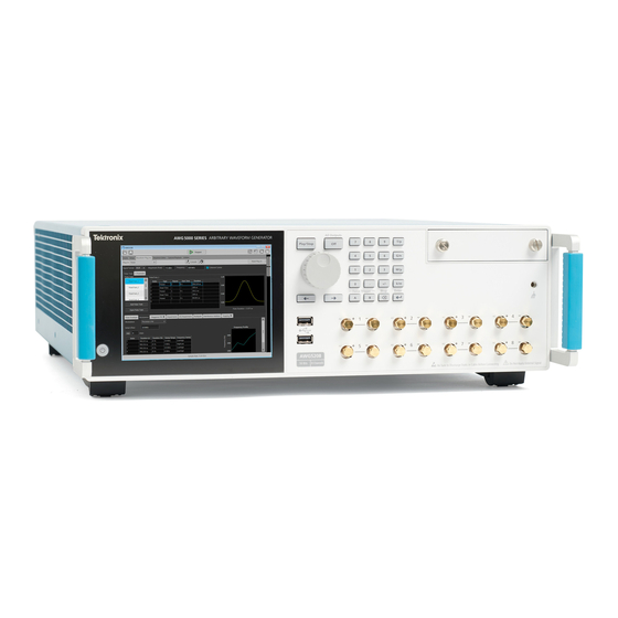 Tektronix AWG5200 Series Technical Reference