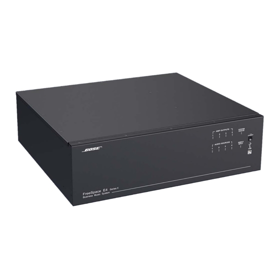 Bose FreeSpace Business E4 II Series Service Manual