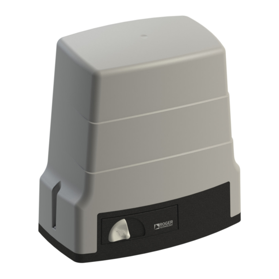 Roger Technology H30/645 Instructions And Recommendations For The Installer