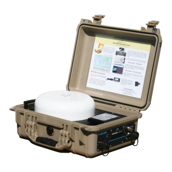 Ground Control MCD-4801 Manuals