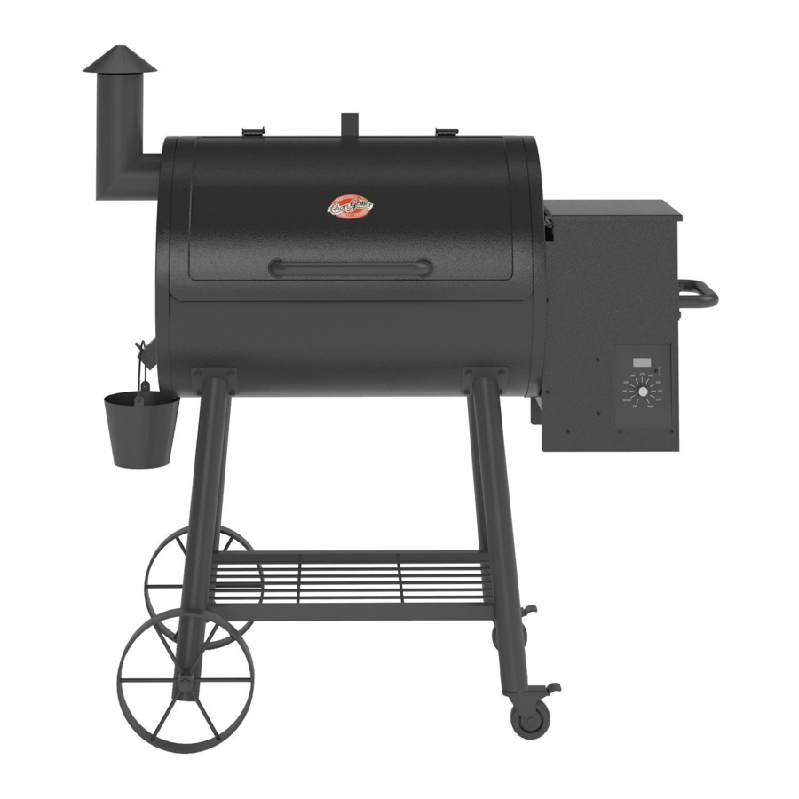 Char-Griller Wood Fire Pro 9020 - Pellet Grill Manual