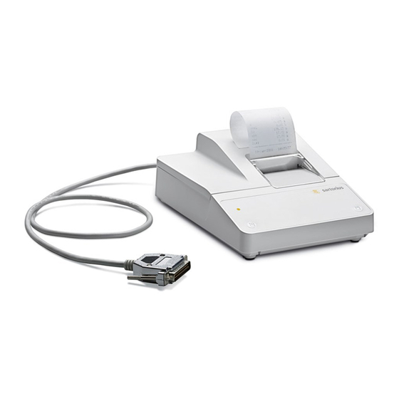 Sartorius YDP10-0CE Operating Instructions Manual
