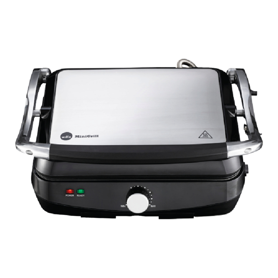 Wilfa MiniGrill CG-2000B Operating Instructions Manual