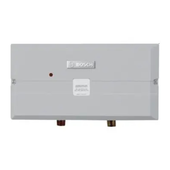 Bosch tronic 3000 c pro us12 Installation And Operating Instructions Manual