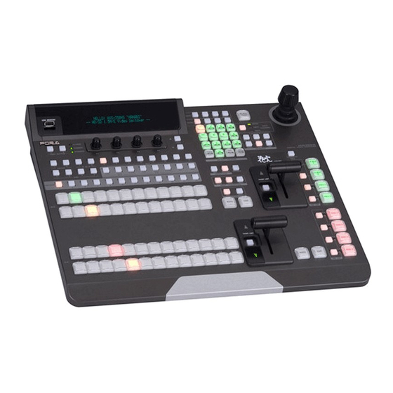 FOR-A HVS-350HS Operation Manual