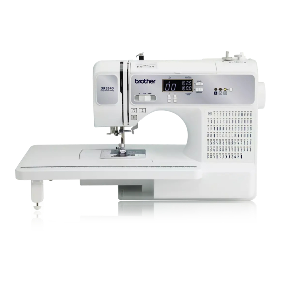 BROTHER XR3340 OPERATION MANUAL Pdf Download ManualsLib