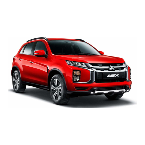 Mitsubishi ASX 2019 Owner's Manual