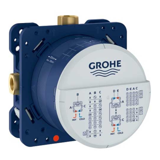 Grohe Rapido SmartBox 35 600 Manual