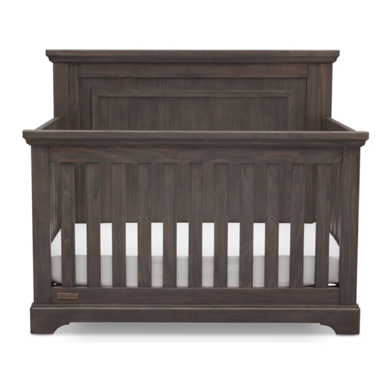 DELTA CHILDREN SIMMONS JUVENILE CRIB ‘N’ MORE ASSEMBLY INSTRUCTIONS ...