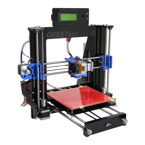 GEEETECH ACRYLIC PRUSA I3 PRO C ASSEMBLE INSTRUCTION Pdf Download