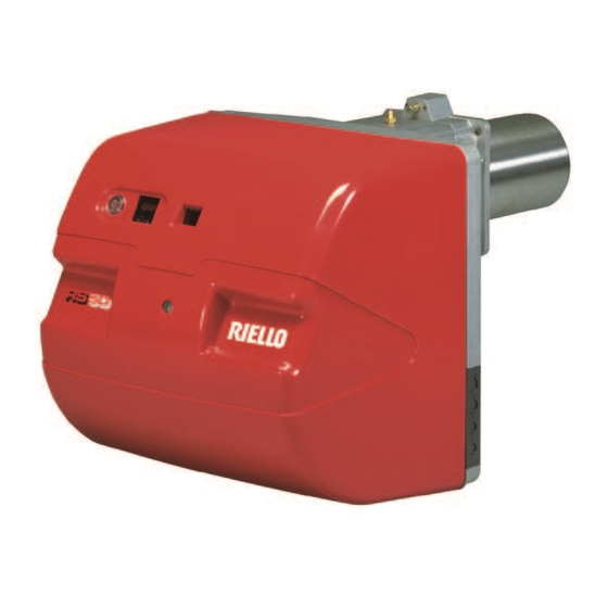 RIELLO RS 50/M INSTALLATION, USE AND MAINTENANCE INSTRUCTIONS Pdf