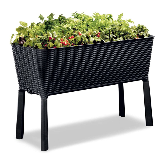 KETER EASY GROWING ASSEMBLY INSTRUCTIONS MANUAL Pdf Download ManualsLib