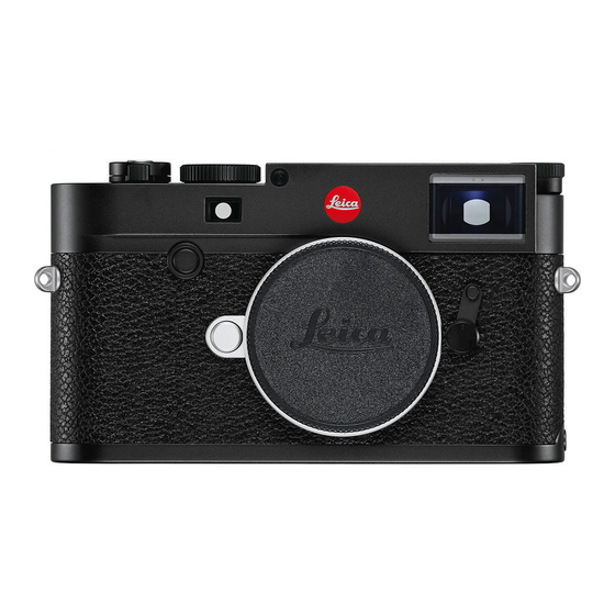 Leica M10 Instructions Manual