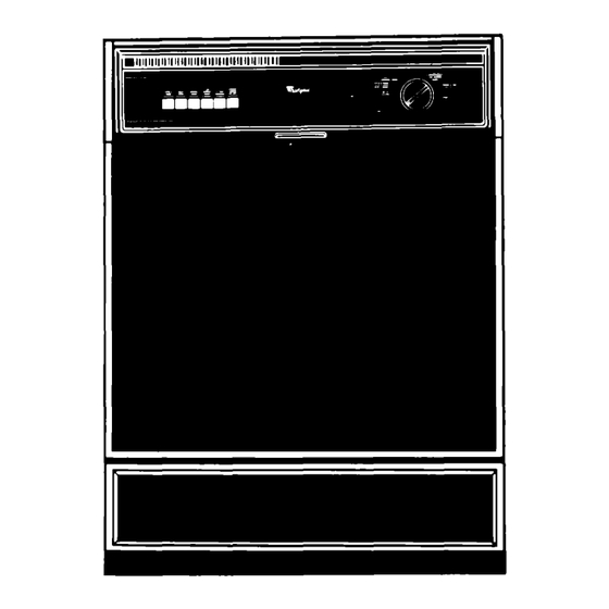 Whirlpool DU7600XS Series Use & Care Manual