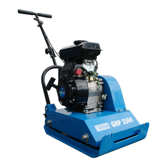 Gude GRP 2500 Manual