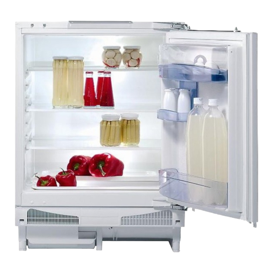 Gorenje RIU 6158 W Manual
