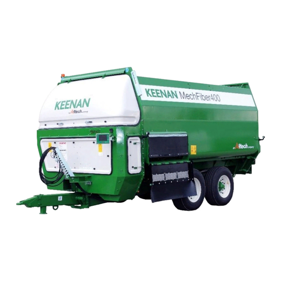 Alltech KEENAN MechFiber400 Operator's Manual