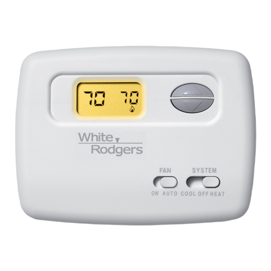 White Rodgers 700 Installation Instructions Manual