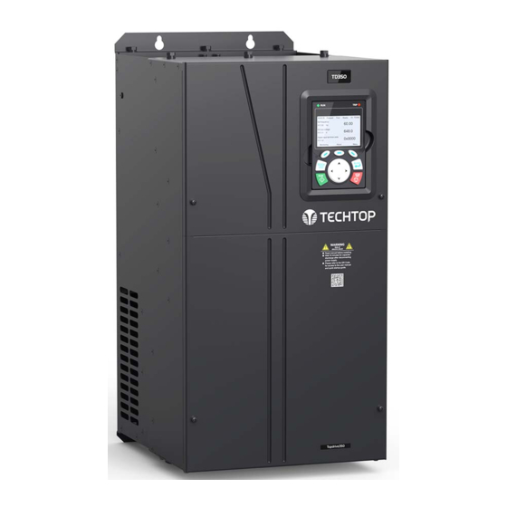 TECHTOP TOPDRIVE350 Series Installation Manual