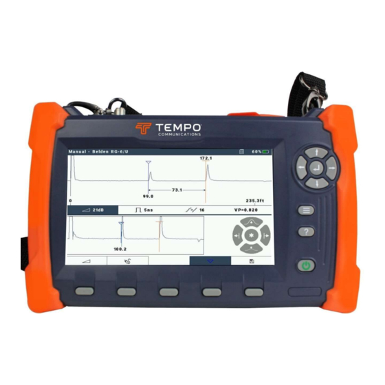 Tempo Communications CableScout CS90B User Manual