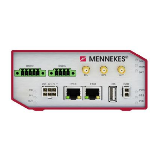 Mennekes ACU Manuals